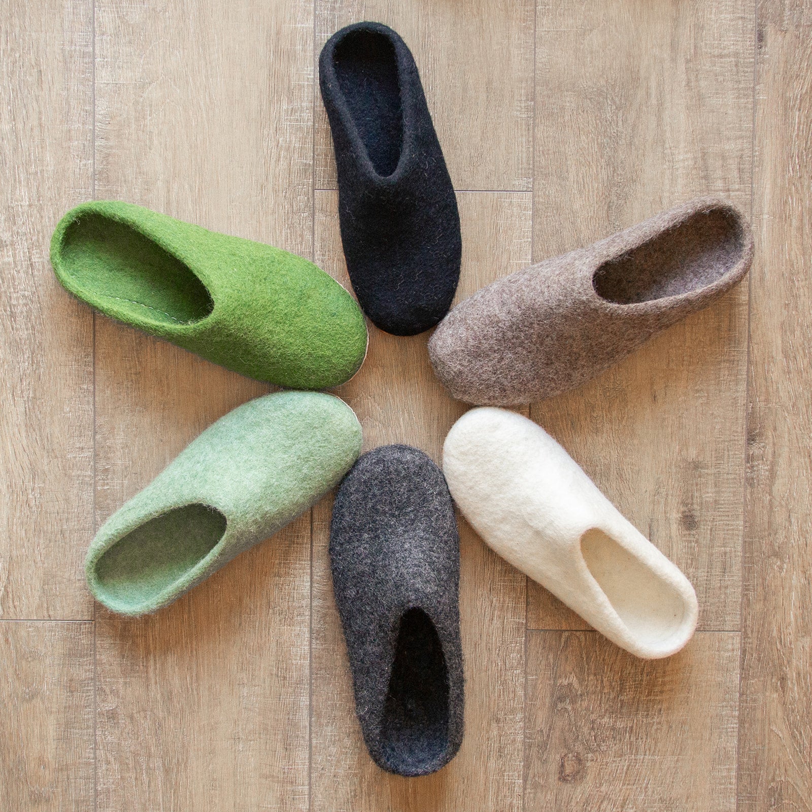 Merino Wool Slippers - Concordia Style Boutique