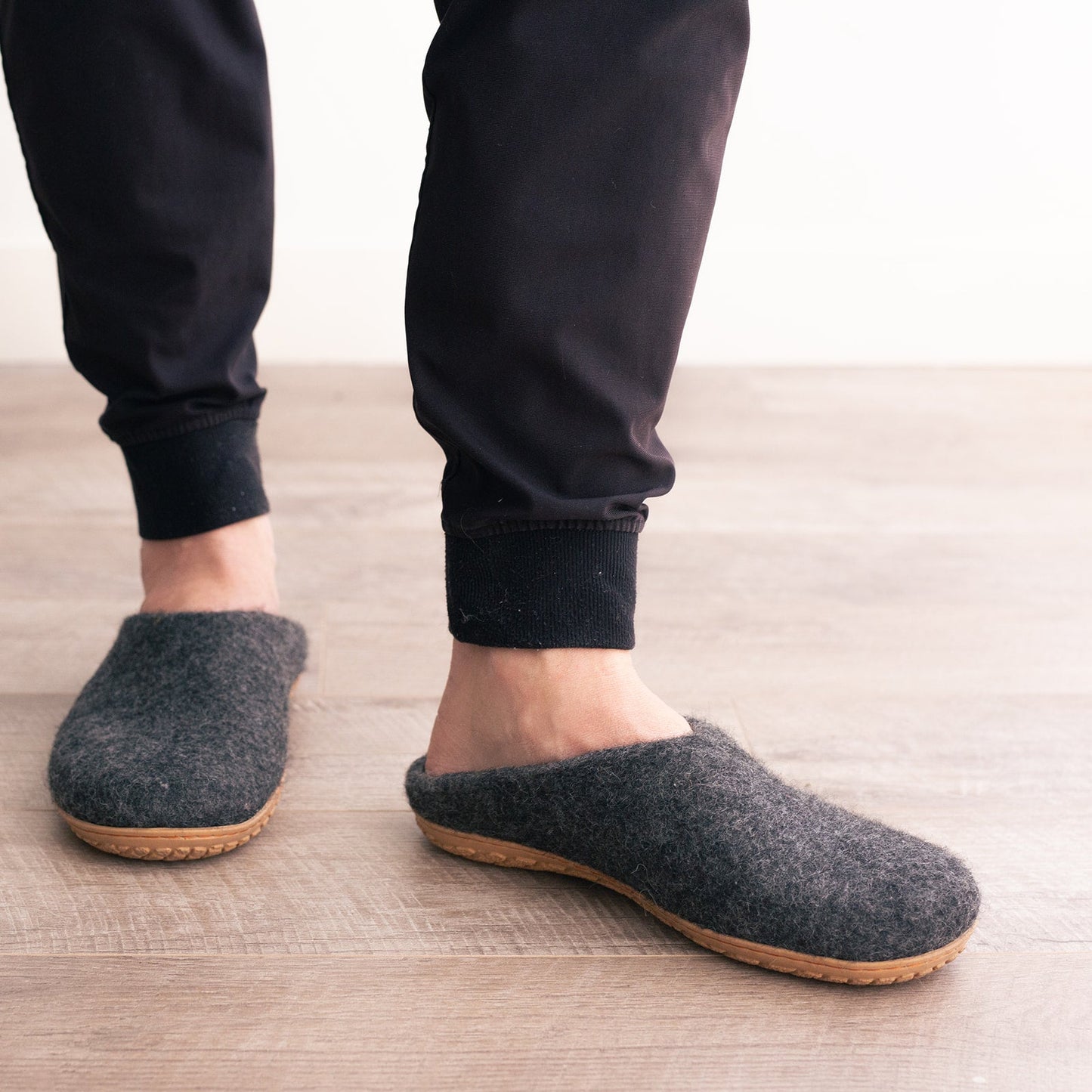 Mens Organic Merino Wool Slippers - Concordia Style Boutique