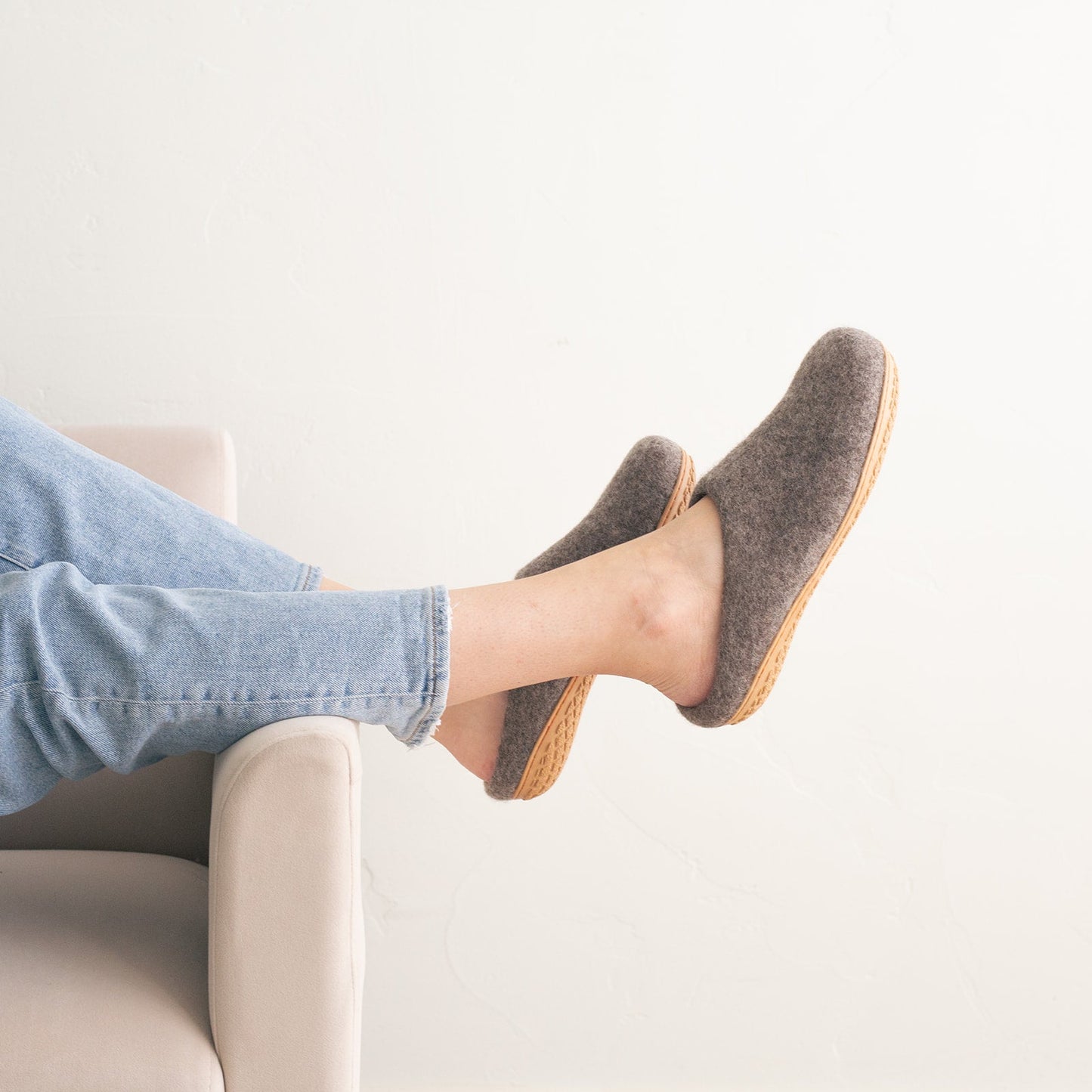 Earth Brown | Luxury Organic Merino Wool Slippers - Concordia Style Boutique