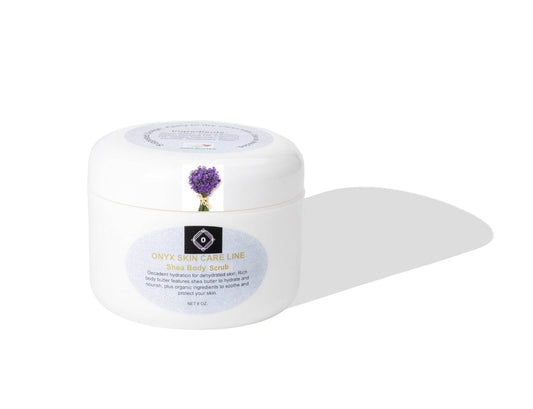 Exfoliating Organic Anti-Acne Body Scrub - Natural Lavender Fragrance - Concordia Style Boutique