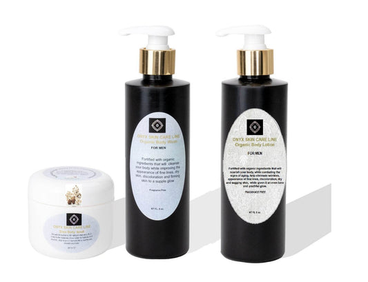 ORGANIC THREE STEP BODY CARE SYSTEM - Fragrance Free - For Men - Concordia Style Boutique