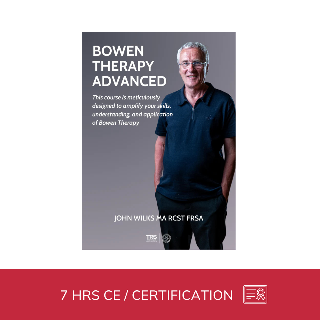 Bowen Advanced - NAT Certification Course (7 hrs) - Concordia Style Boutique