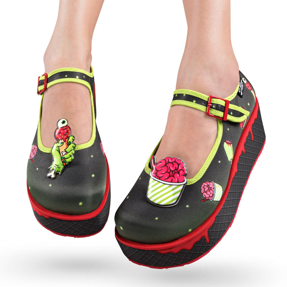 Chocolaticas® Brain Freeze Women's Mary Jane Platform - Concordia Style Boutique