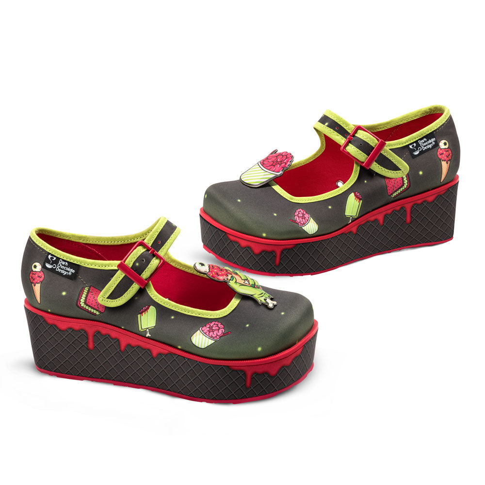 Chocolaticas® Brain Freeze Women's Mary Jane Platform - Concordia Style Boutique