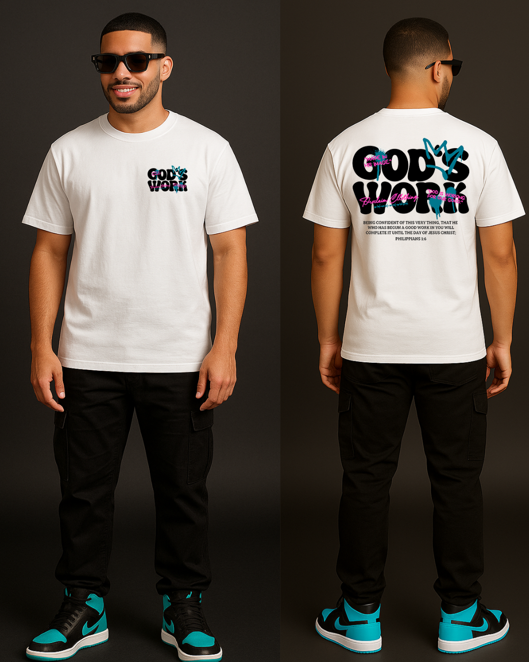 God's Work Urban T-Shirt (Various Color Options) - Concordia Style Boutique