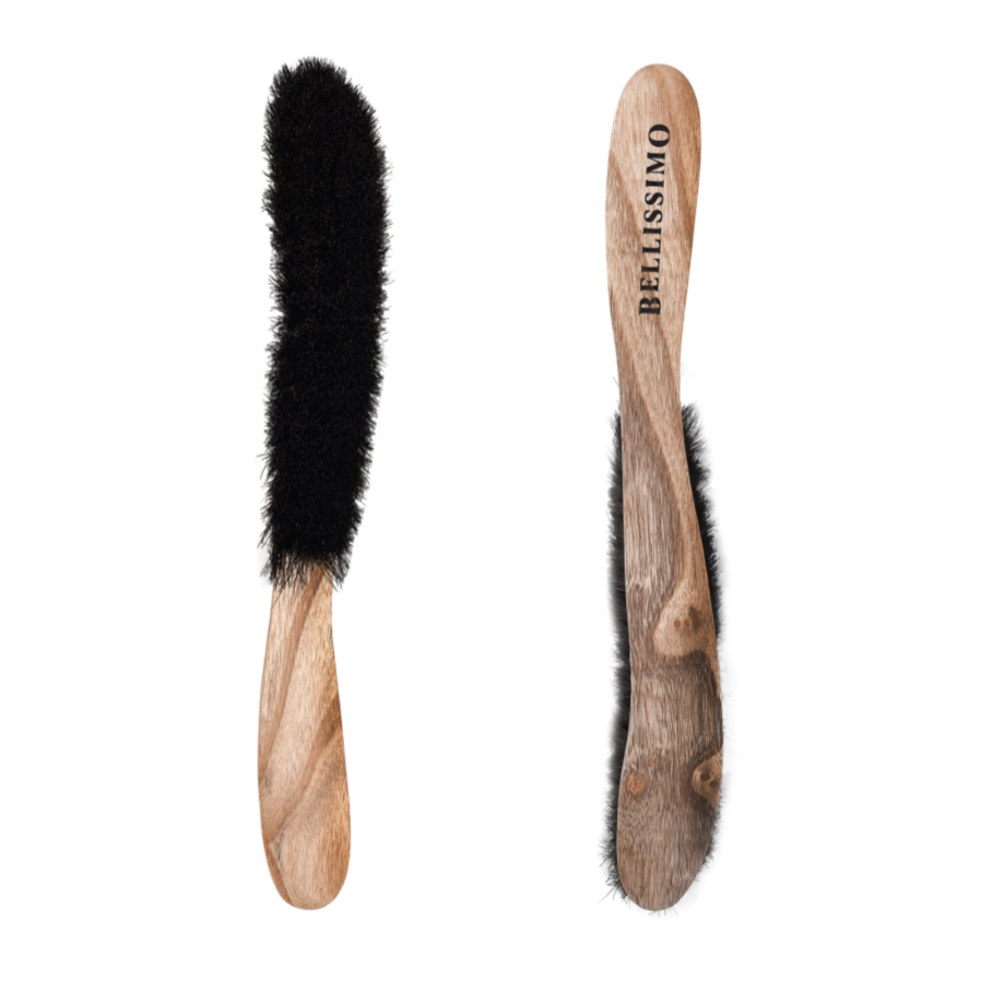 Hat Brush Lint Remover Duster Brushes for Felt Hats 100% Horsehair Wood Brush. - Concordia Style Boutique