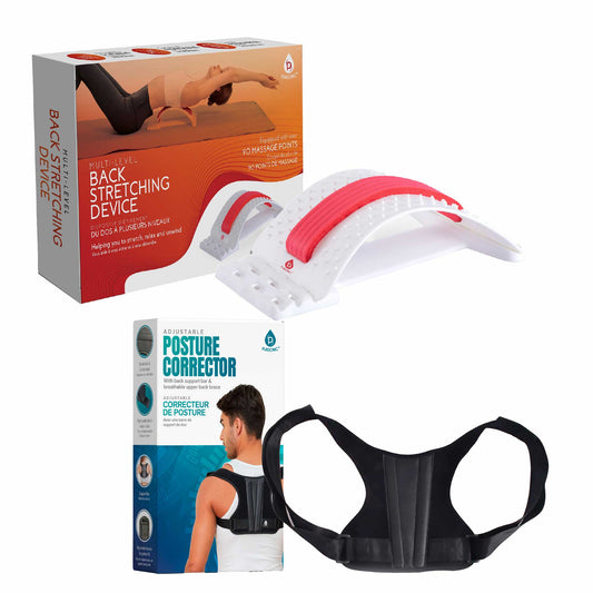 Pursonic Back Health Essentials Kit: Multi-Level Stretch & Posture Perfection. - Concordia Style Boutique