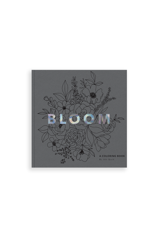 Bloom: A Coloring Book