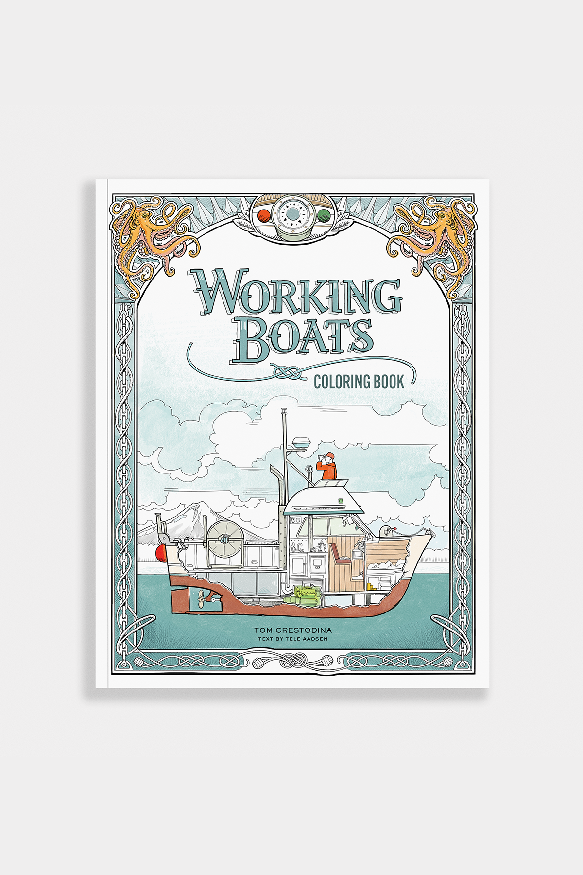 Working Boats Coloring Book