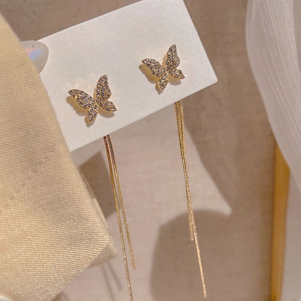 BUTTERFLY EARRINGS (PAIR) - Concordia Style Boutique