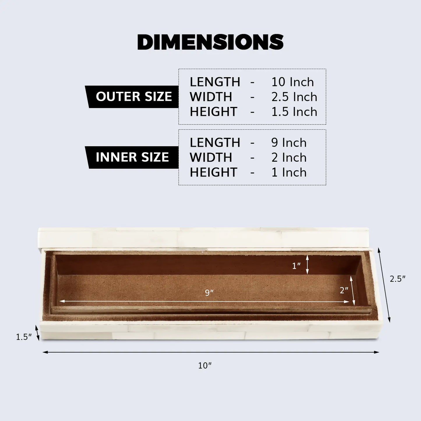 Decorative Boxes Serenova Combo Collection, Set of 3 - Concordia Style Boutique