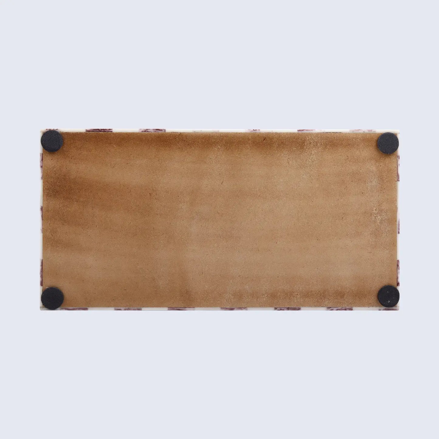 Chevron Bone Inlay Decorative Storage Box in 6 Sizes, Brown & White - Concordia Style Boutique