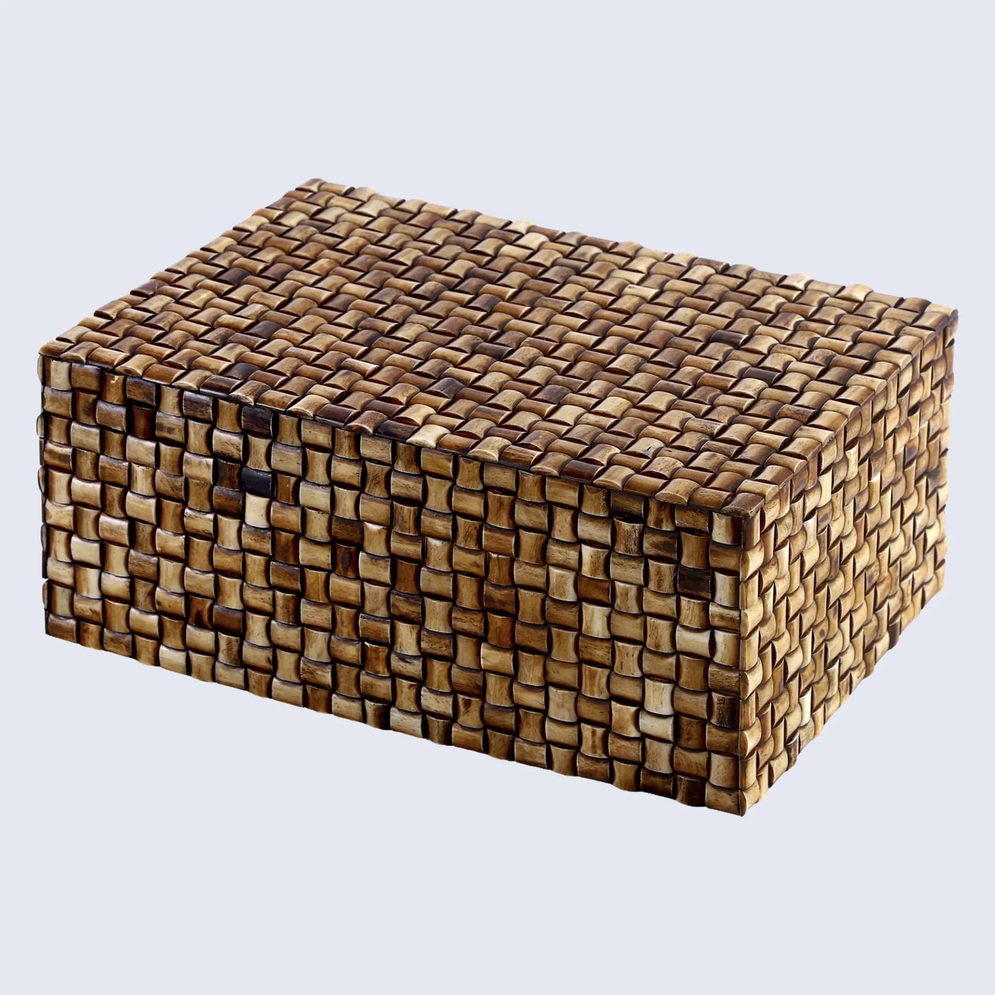 Decorative Storage Box Mekong Chai Bone Inlay in 2 Sizes - Concordia Style Boutique