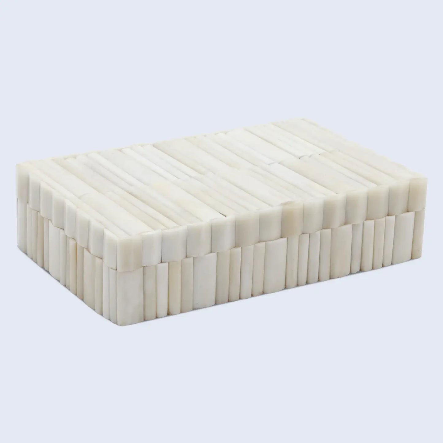 Ivory Stem Bone Inlay Decorative Storage Box 7 Sizes - Concordia Style Boutique