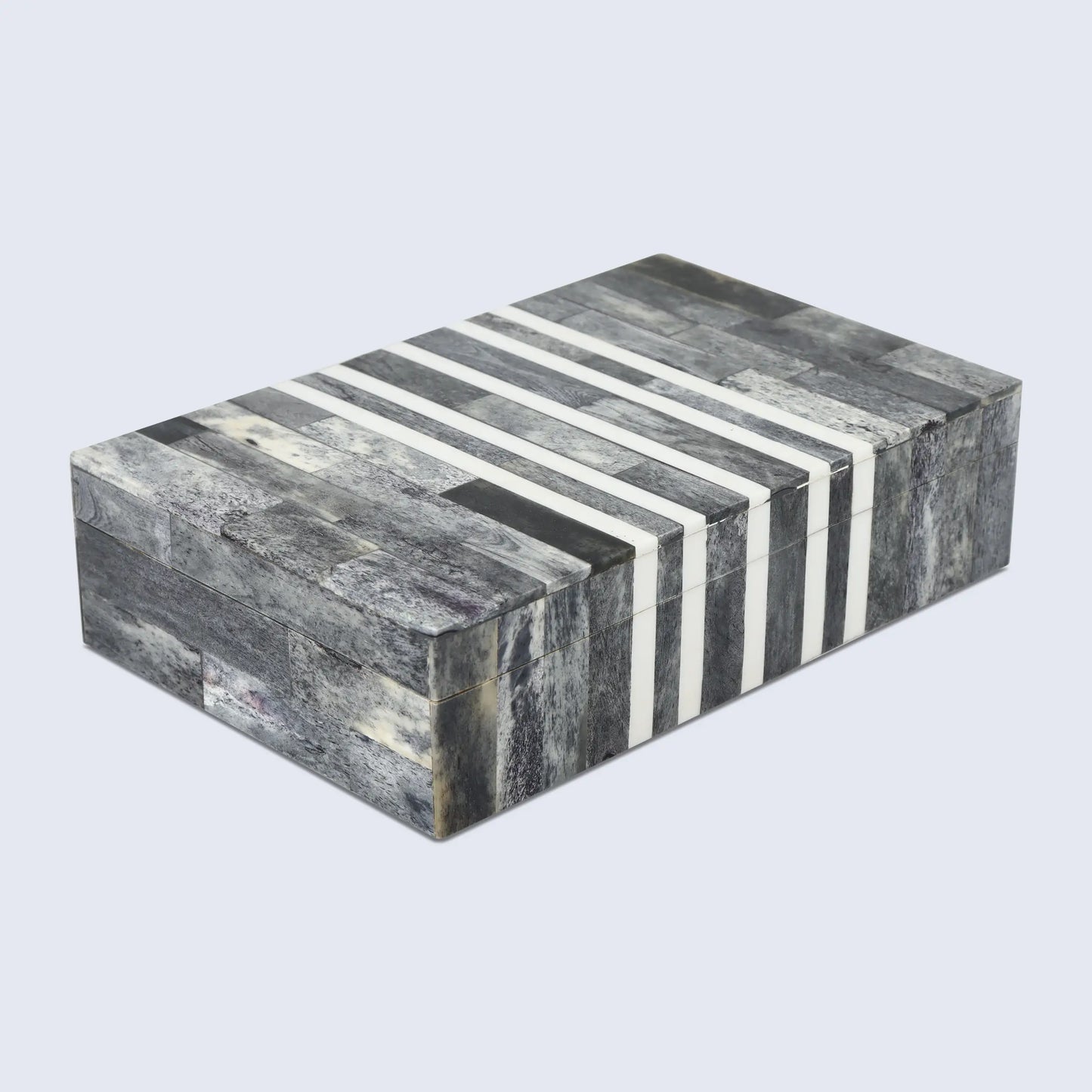 Patisserie Cafe Bone & Resin Inlay Decorative Storage Box - 7 Sizes - Concordia Style Boutique