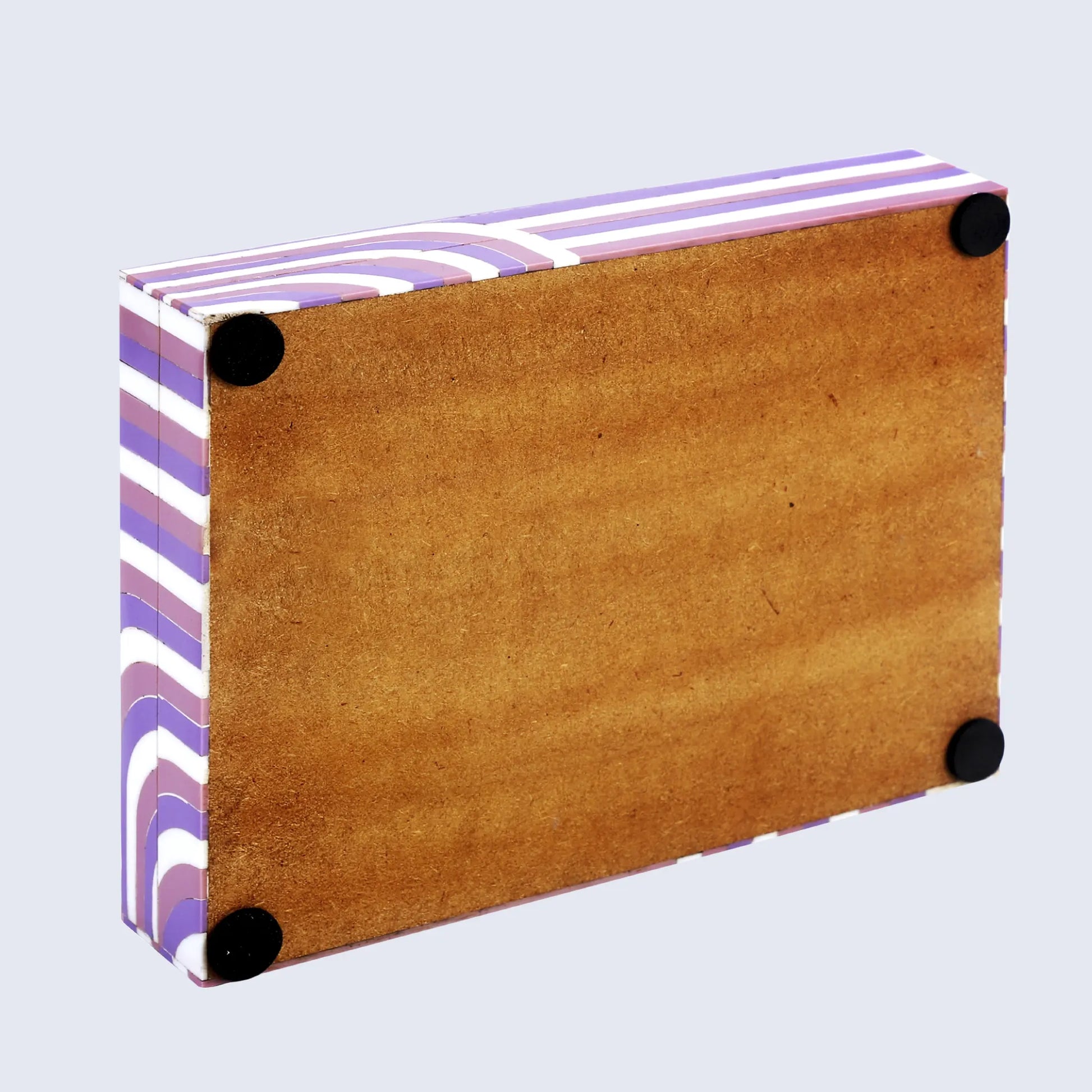 Decorative Storage Box Carnaby Swing Resin Inlay 8 x 6 x 1.5 inch - Concordia Style Boutique