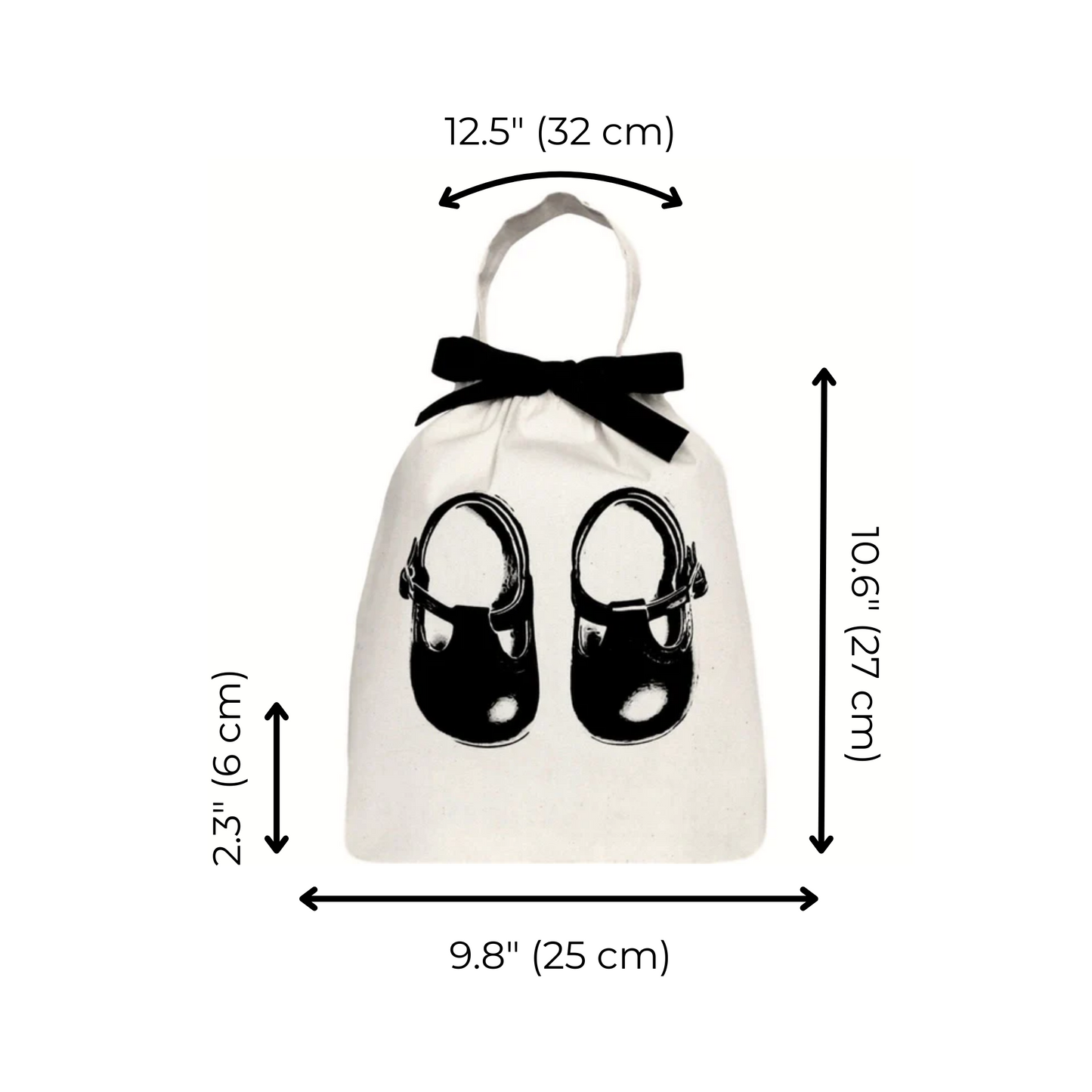Baby Shoe Bag, Cream - Concordia Style Boutique