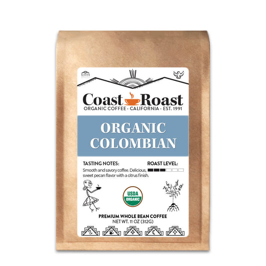 Organic Colombian Whole Bean Coffee Single Origin - Concordia Style Boutique