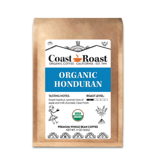 Organic Honduran Whole Bean Coffee Single Origin - Concordia Style Boutique