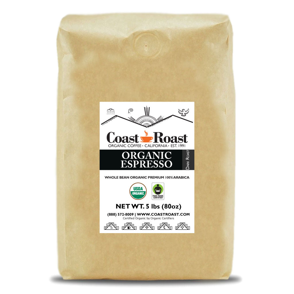 Organic Espresso Whole Bean Coffee - Concordia Style Boutique