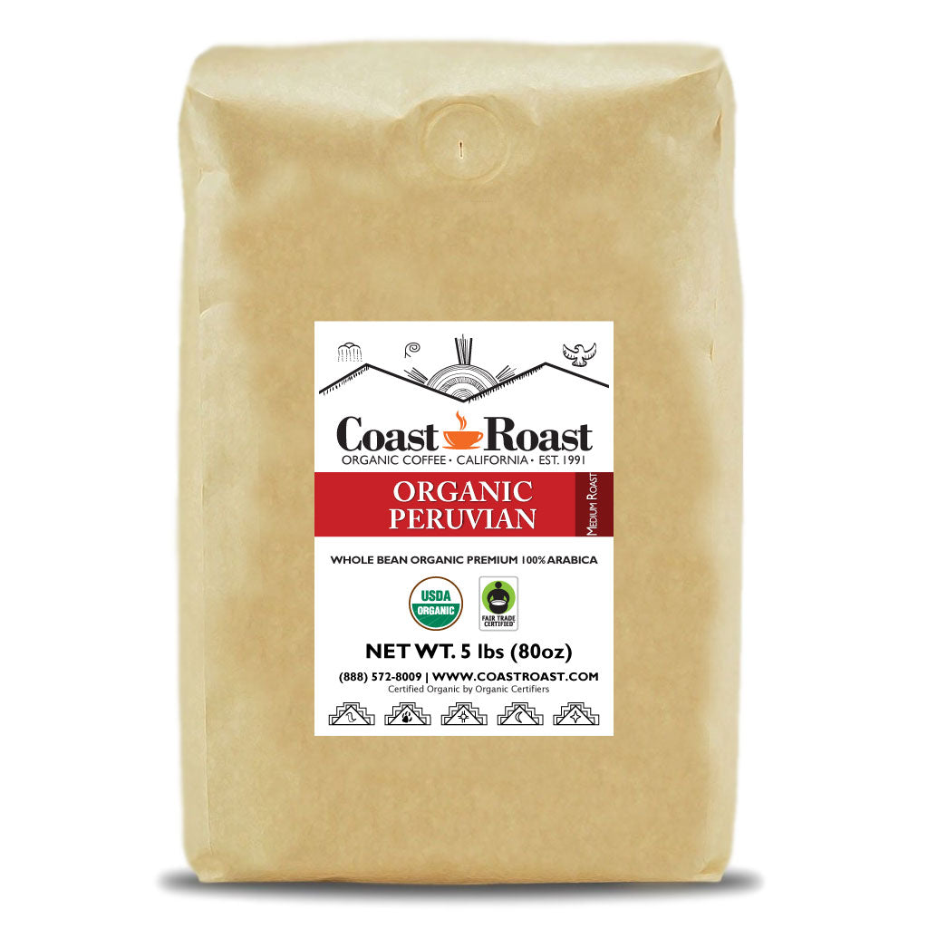 Organic Peruvian Whole Bean Coffee Single Origin - Concordia Style Boutique
