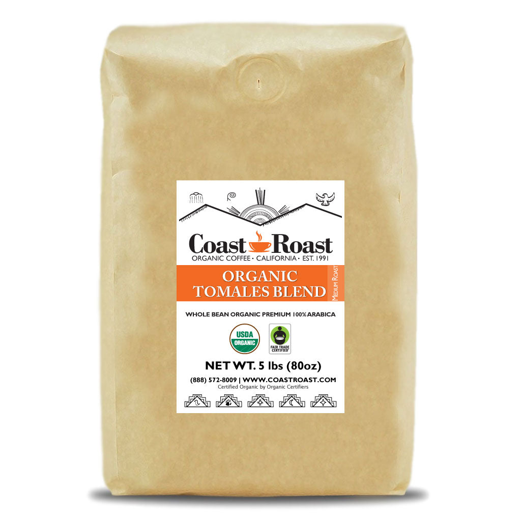 Organic Tomales Blend Whole Bean Coffee - Concordia Style Boutique