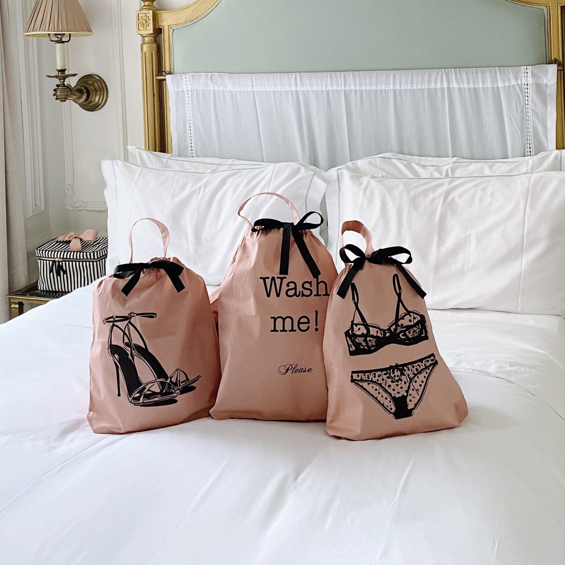 Wash Me, Laundry Bag, Pink/Blush - Concordia Style Boutique