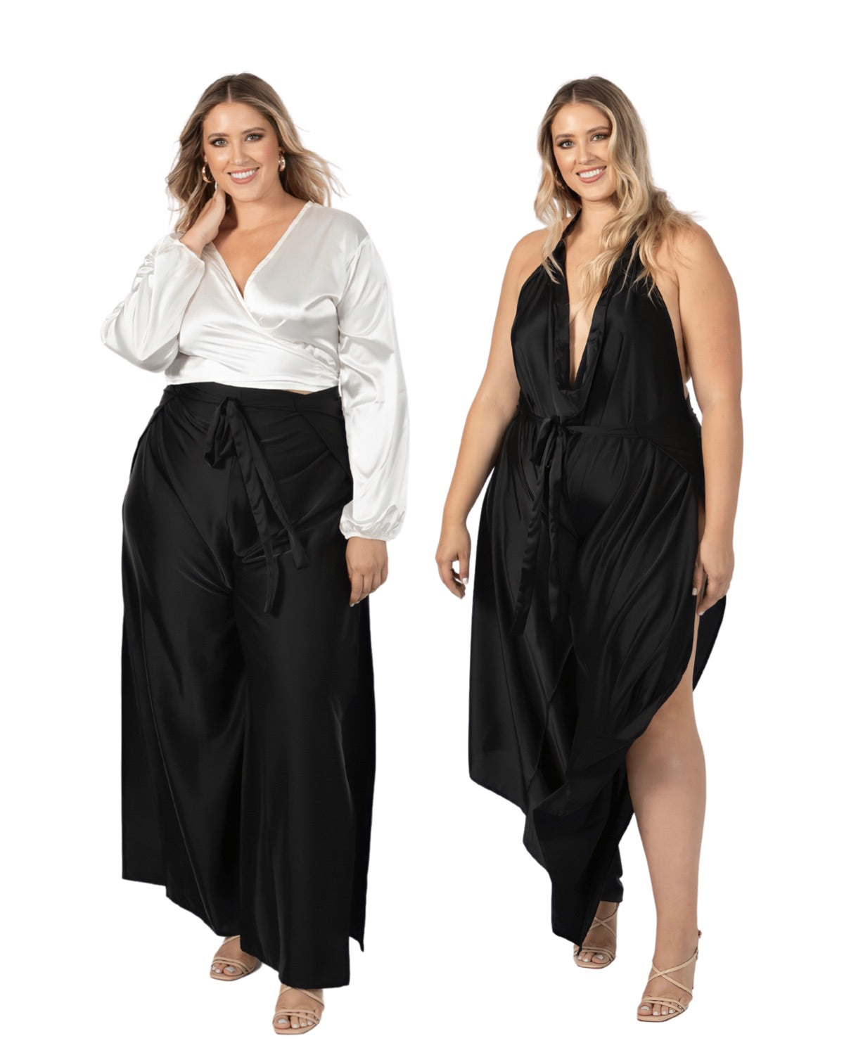 Pant to Jumpsuit - Viscose Satin - Concordia Style Boutique