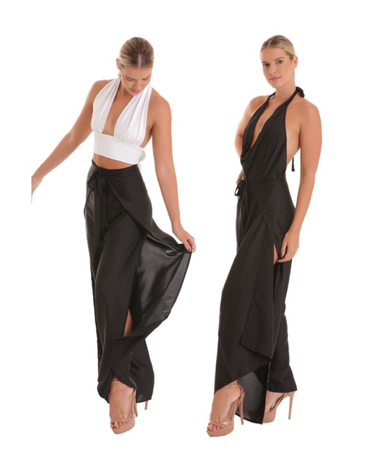 Pant to Jumpsuit - Viscose Satin - Concordia Style Boutique