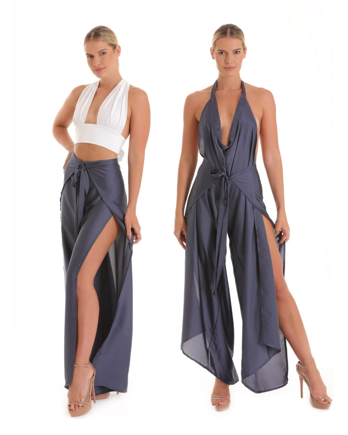Pant to Jumpsuit - Viscose Satin - Concordia Style Boutique