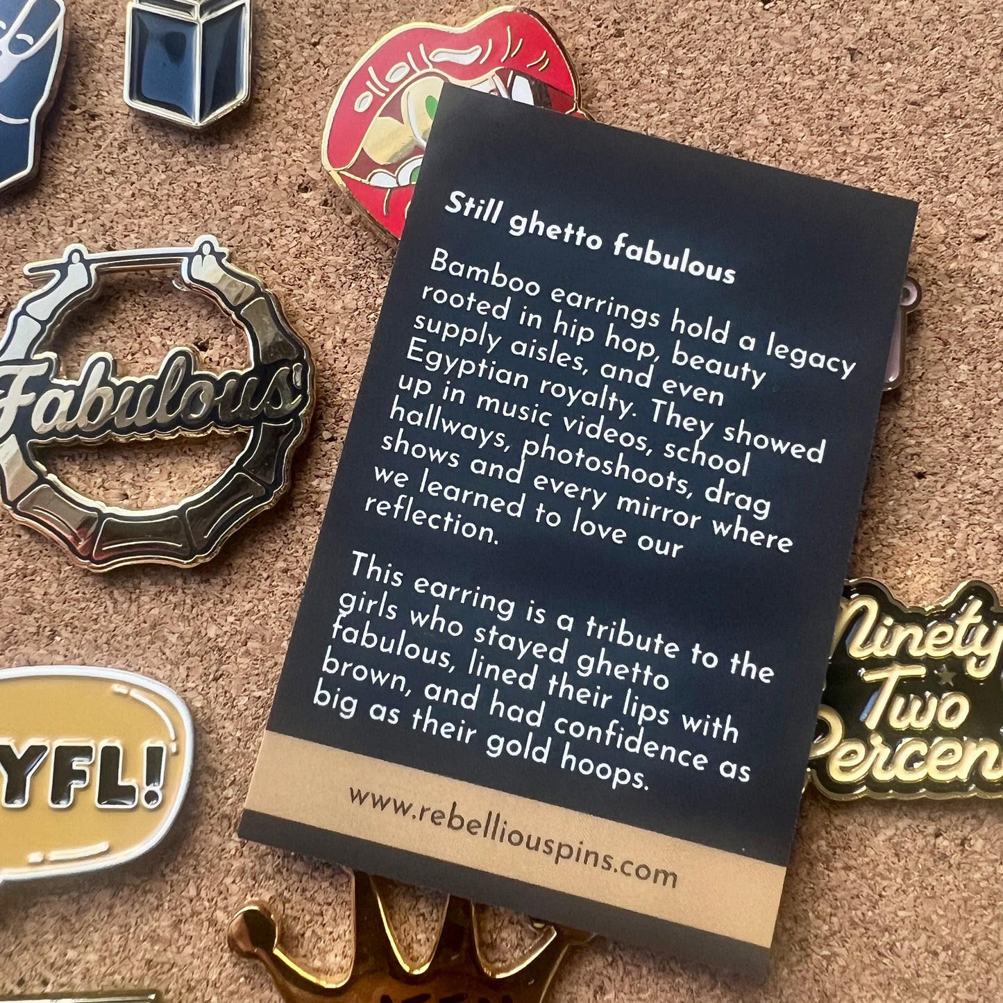 Bamboo Earring Charm