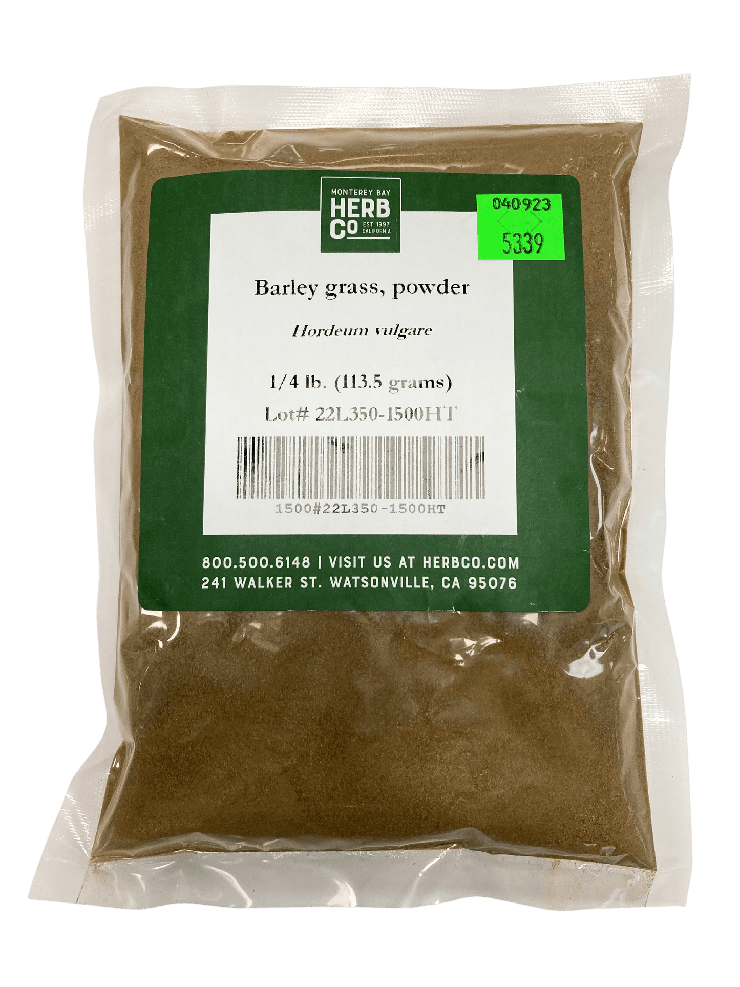 Barley Grass Powder - Concordia Style Boutique