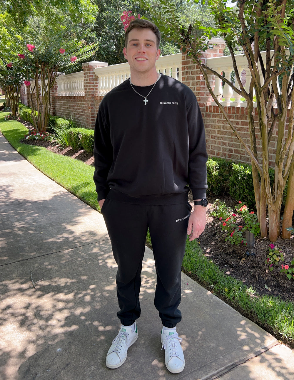 Basics Black Unisex Crewneck - Concordia Style Boutique