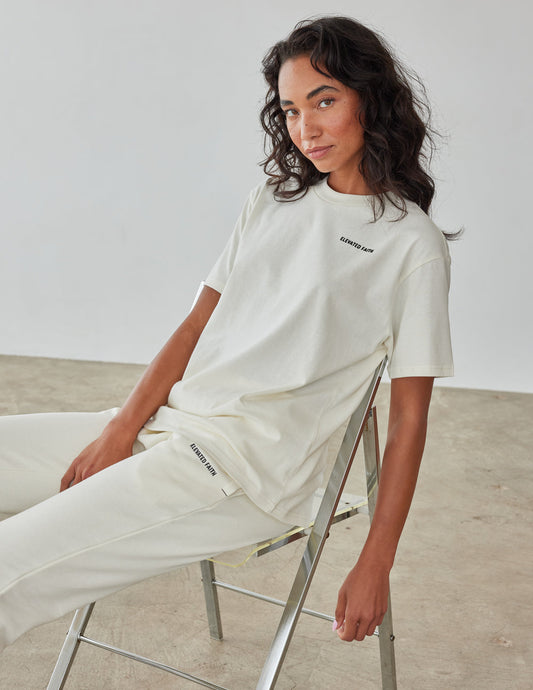 Basics White Sand Unisex Tee - Concordia Style Boutique