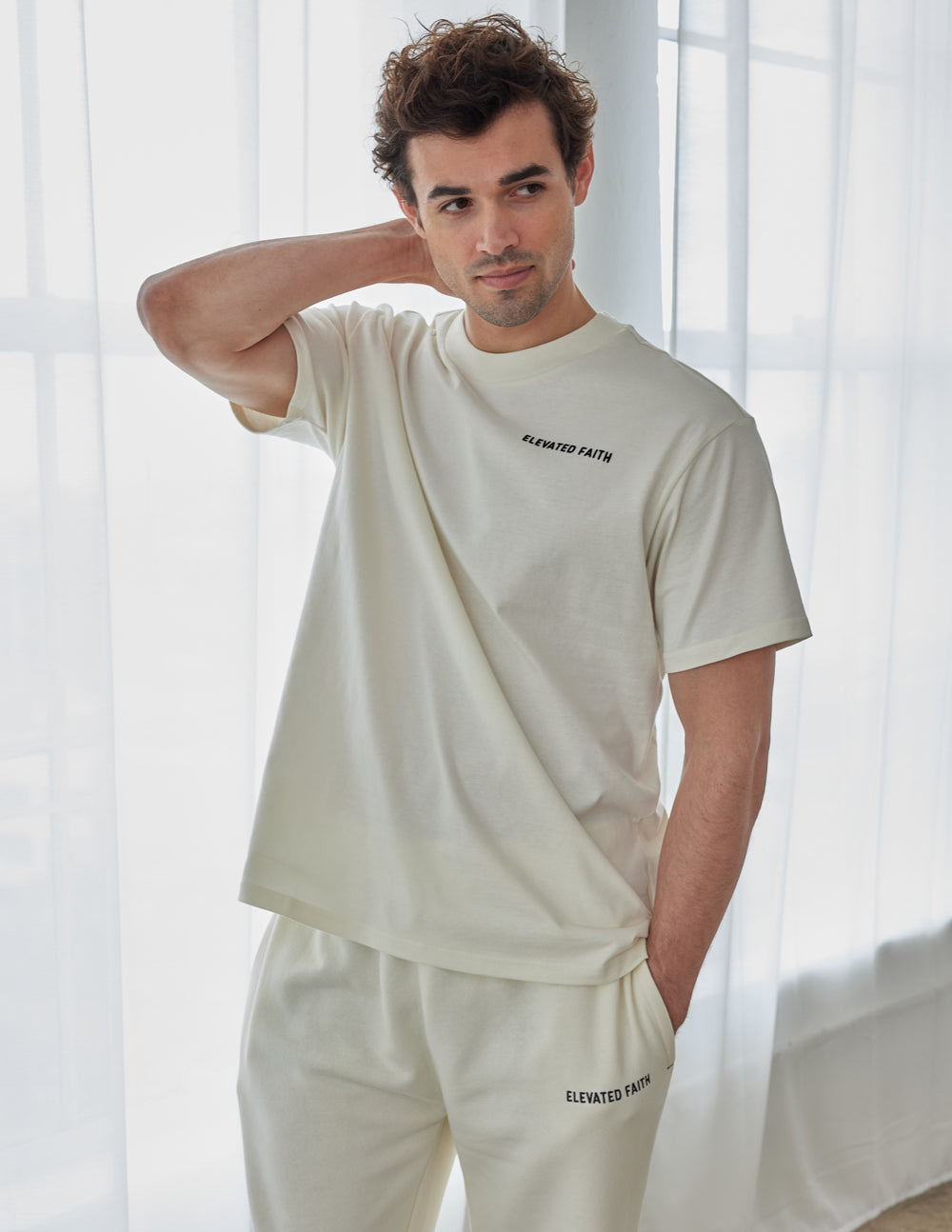 Basics White Sand Unisex Tee - Concordia Style Boutique