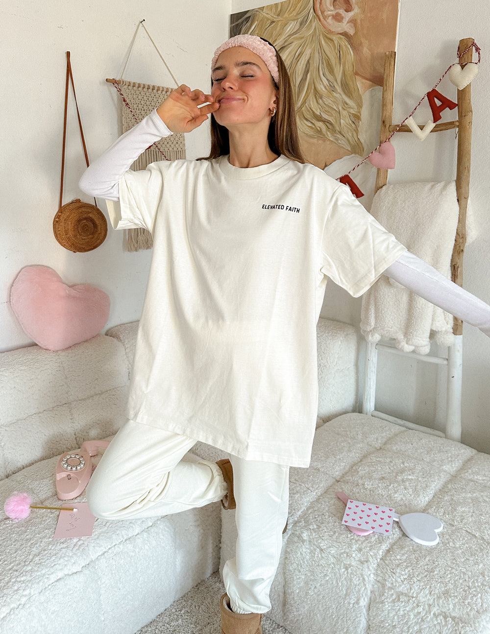 Basics White Sand Unisex Tee - Concordia Style Boutique