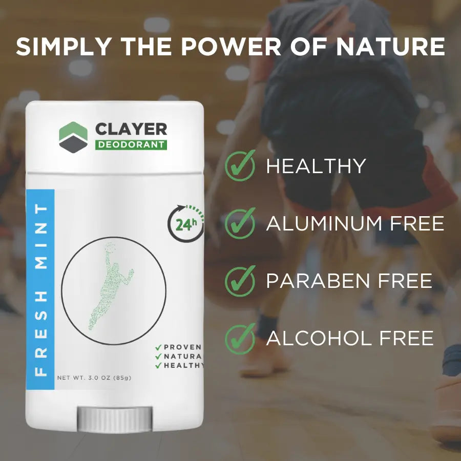 Natural Deodorant - Basketball Players - 3.35 OZ - NEW FORMULA - Concordia Style Boutique