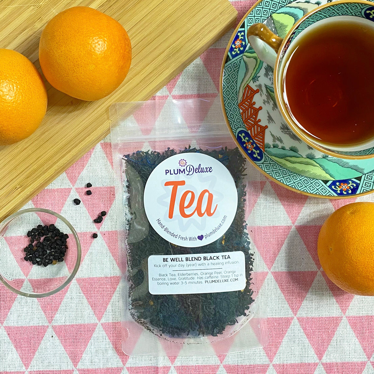Be Well Blend Tea (Orange - Elderberry) - Concordia Style Boutique