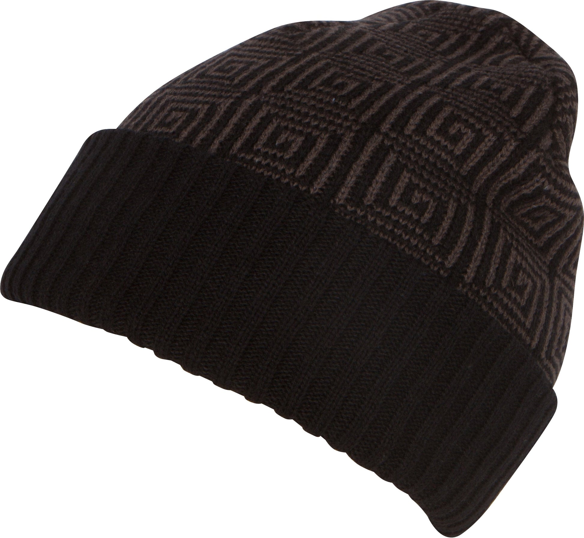 Sakkas Lucien Pattern Knit Cap Beanie Hat Warm Light Unisex - Concordia Style Boutique
