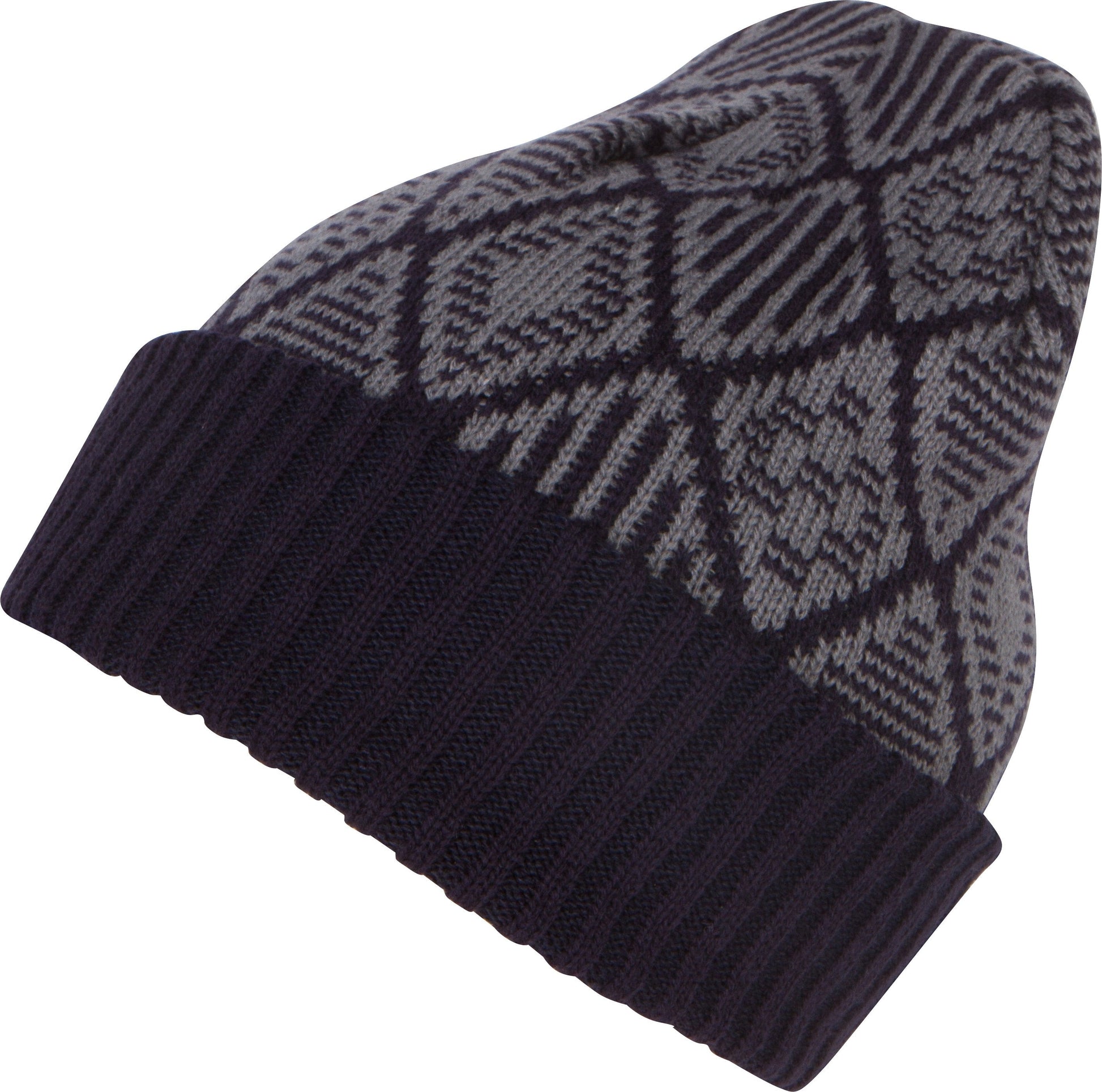 Sakkas Lucien Pattern Knit Cap Beanie Hat Warm Light Unisex - Concordia Style Boutique