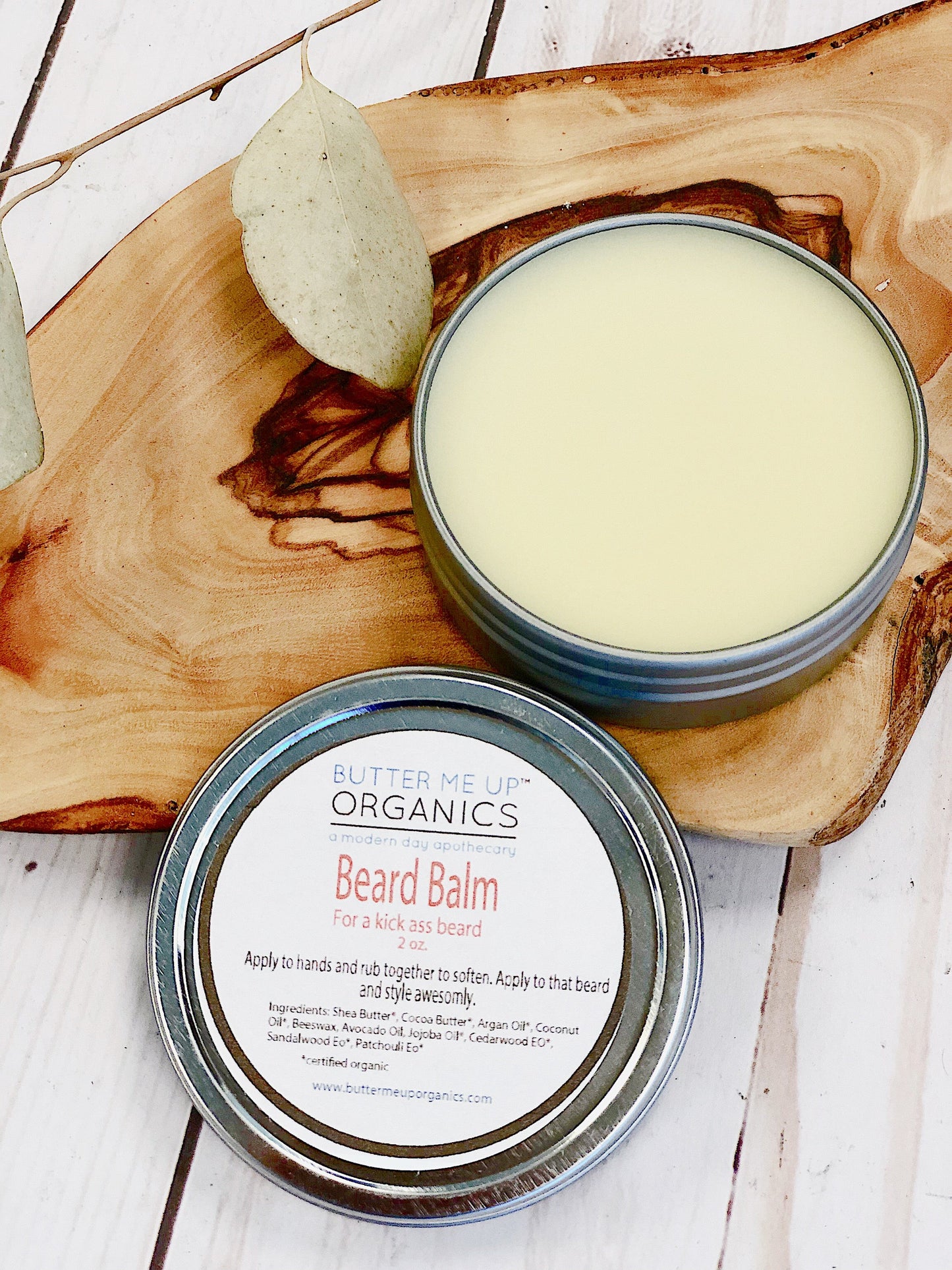 Organic Beard Balm / Beard Balm / Organic Grooming / - Concordia Style Boutique