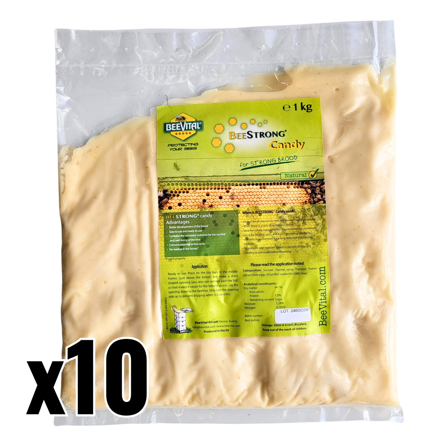 BeeStrong Candy or Fondant - Ready To Use - Concordia Style Boutique