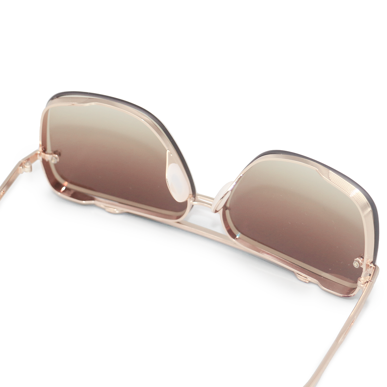 Bella Coffee - Tangle Free Aviator Sunglasses - Concordia Style Boutique