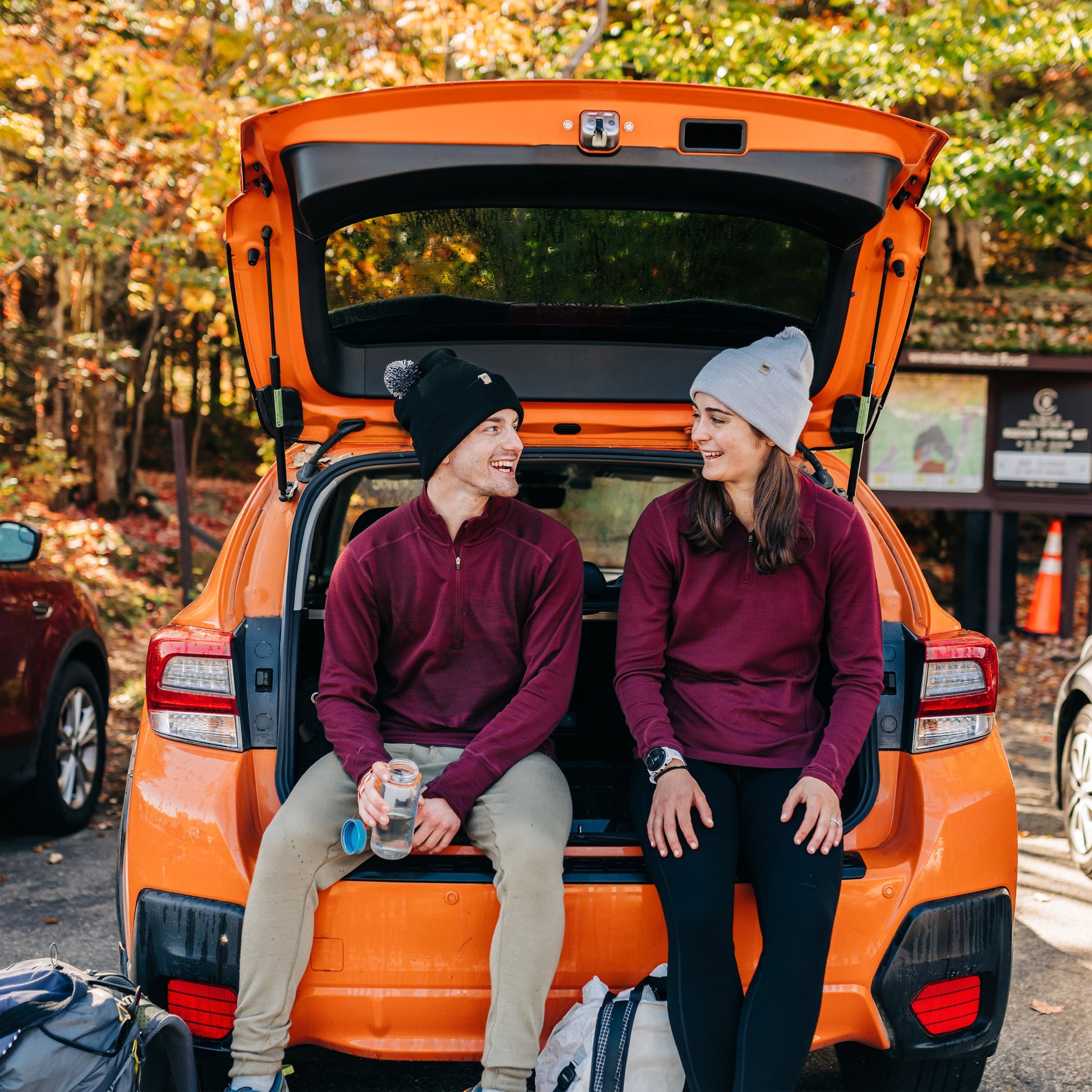 Midweight - Everyday Knit Cuff Pom Beanie 100% Merino Wool - Concordia Style Boutique