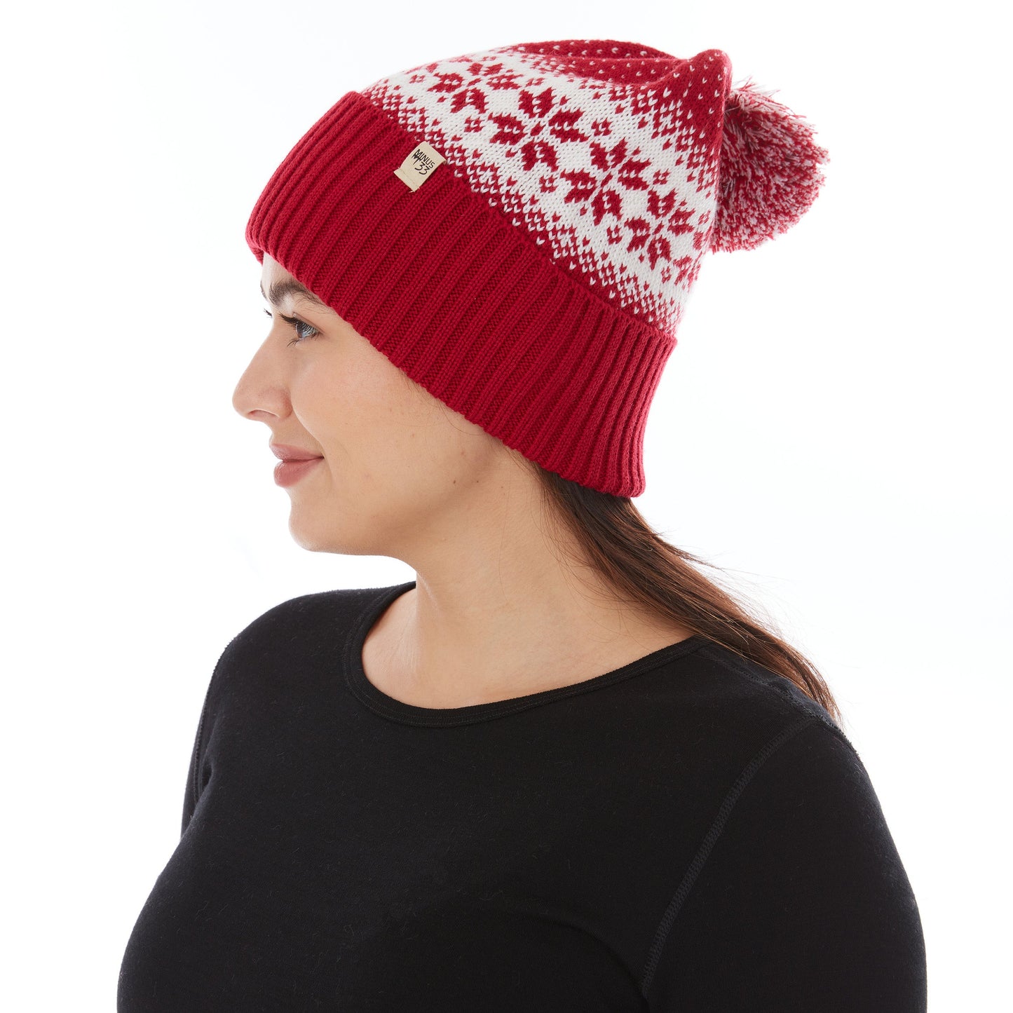 Midweight - Everyday Knit Cuff Pom Beanie 100% Merino Wool - Concordia Style Boutique