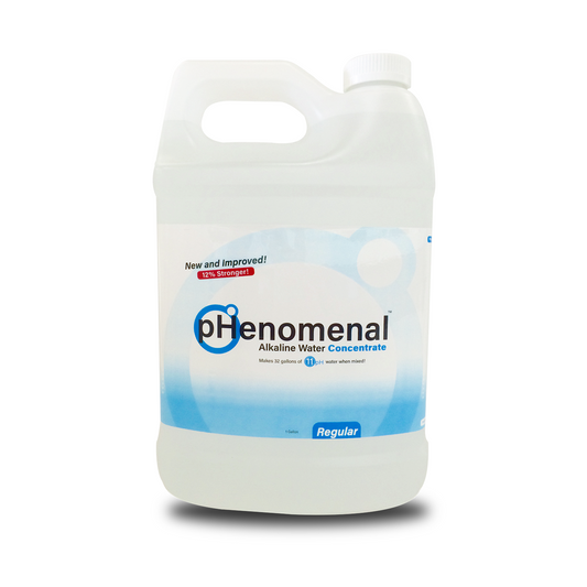 pHenomenal Water Regular Tasteless One Gallon Concentrate (Without Pump) - Makes 32 Gallons - Concordia Style Boutique