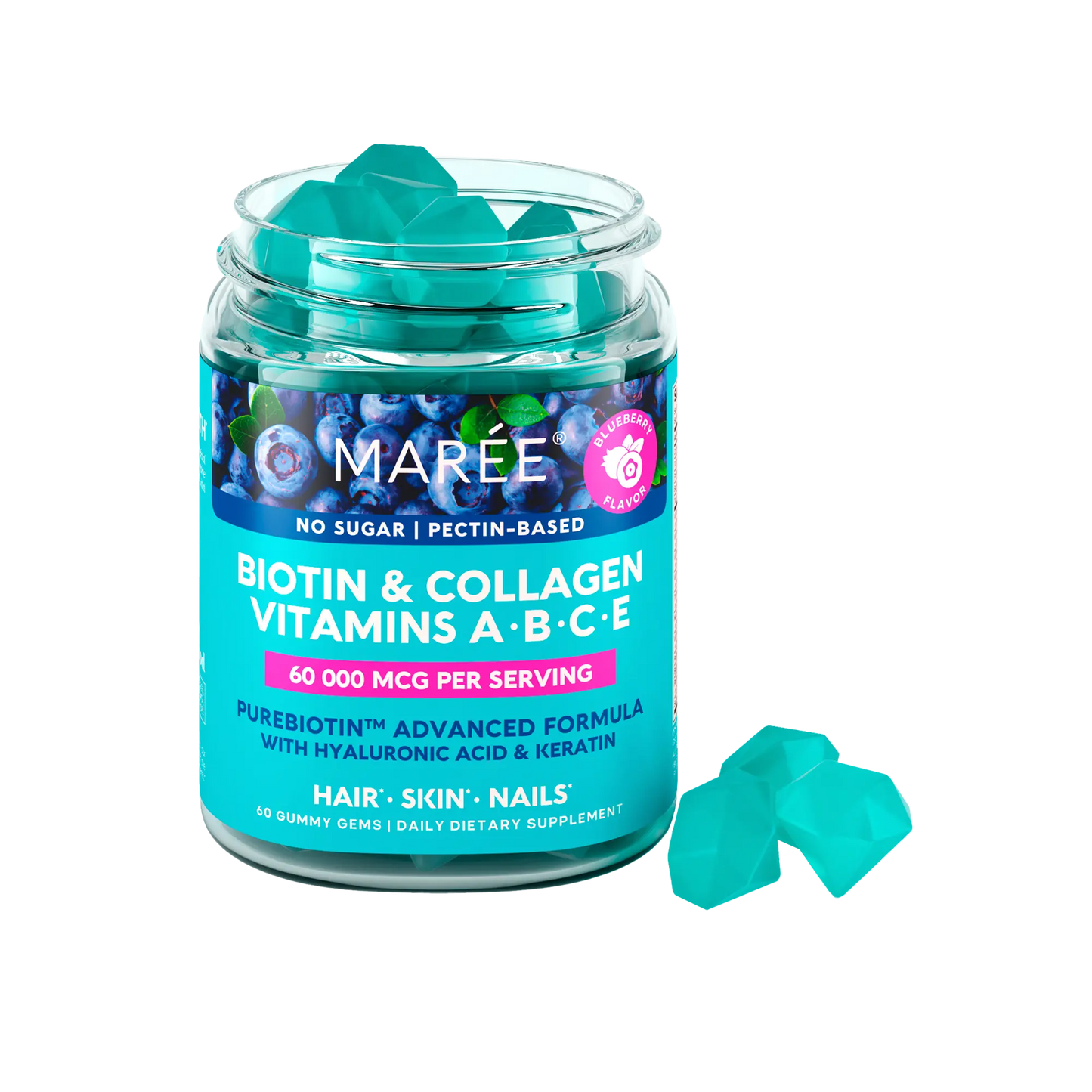 Biotin Gummies for Hair & Skin