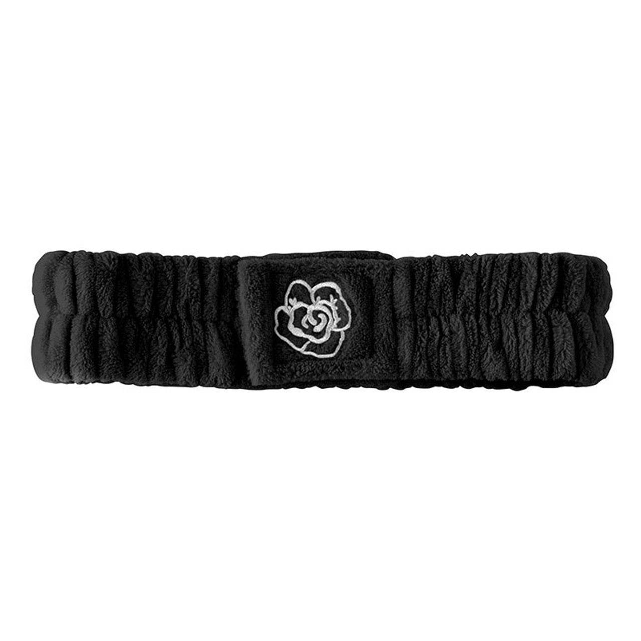 Black Spa Headband | Soft Hair Band for Skincare Facial After Shower - Concordia Style Boutique