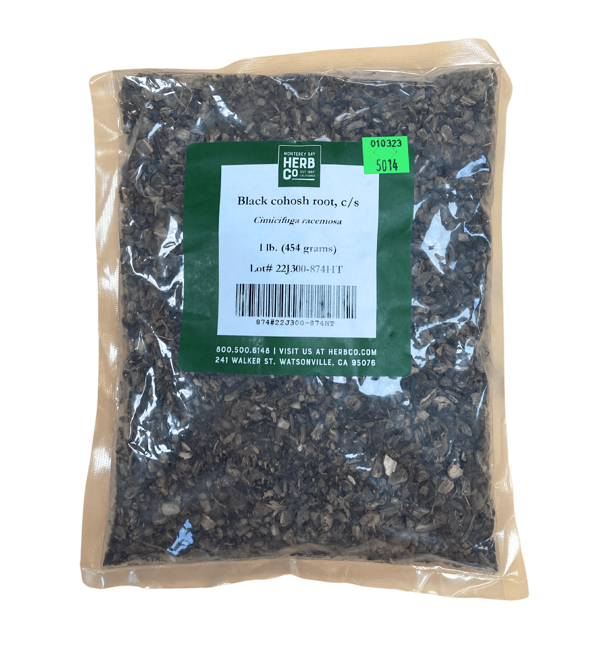 Black Cohosh Root, Cut, Sifted - Concordia Style Boutique