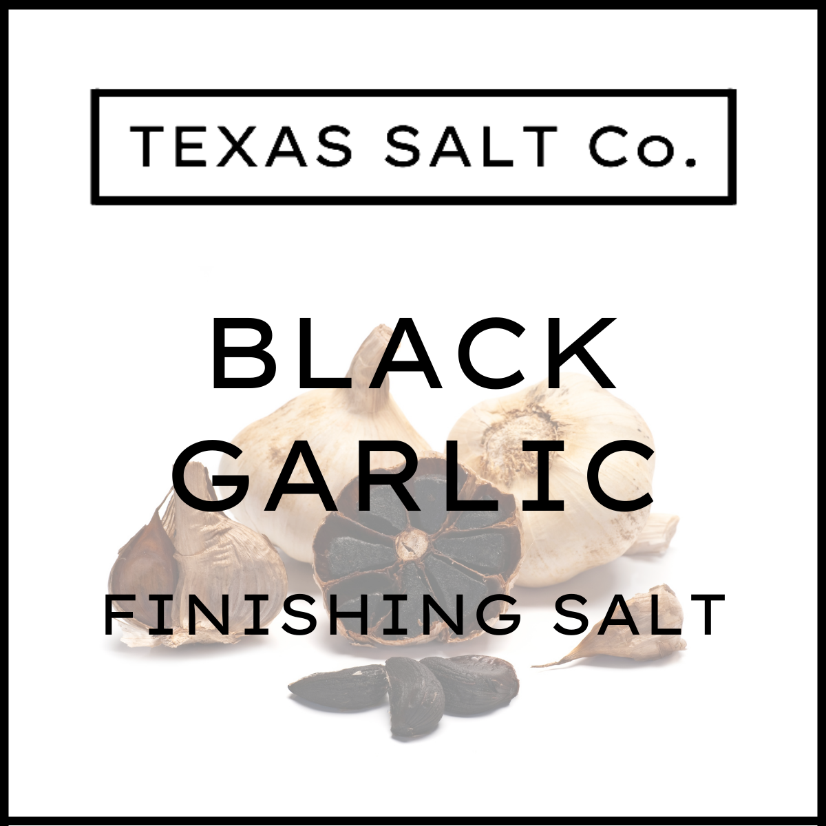 Black Garlic Finishing Salt - Concordia Style Boutique